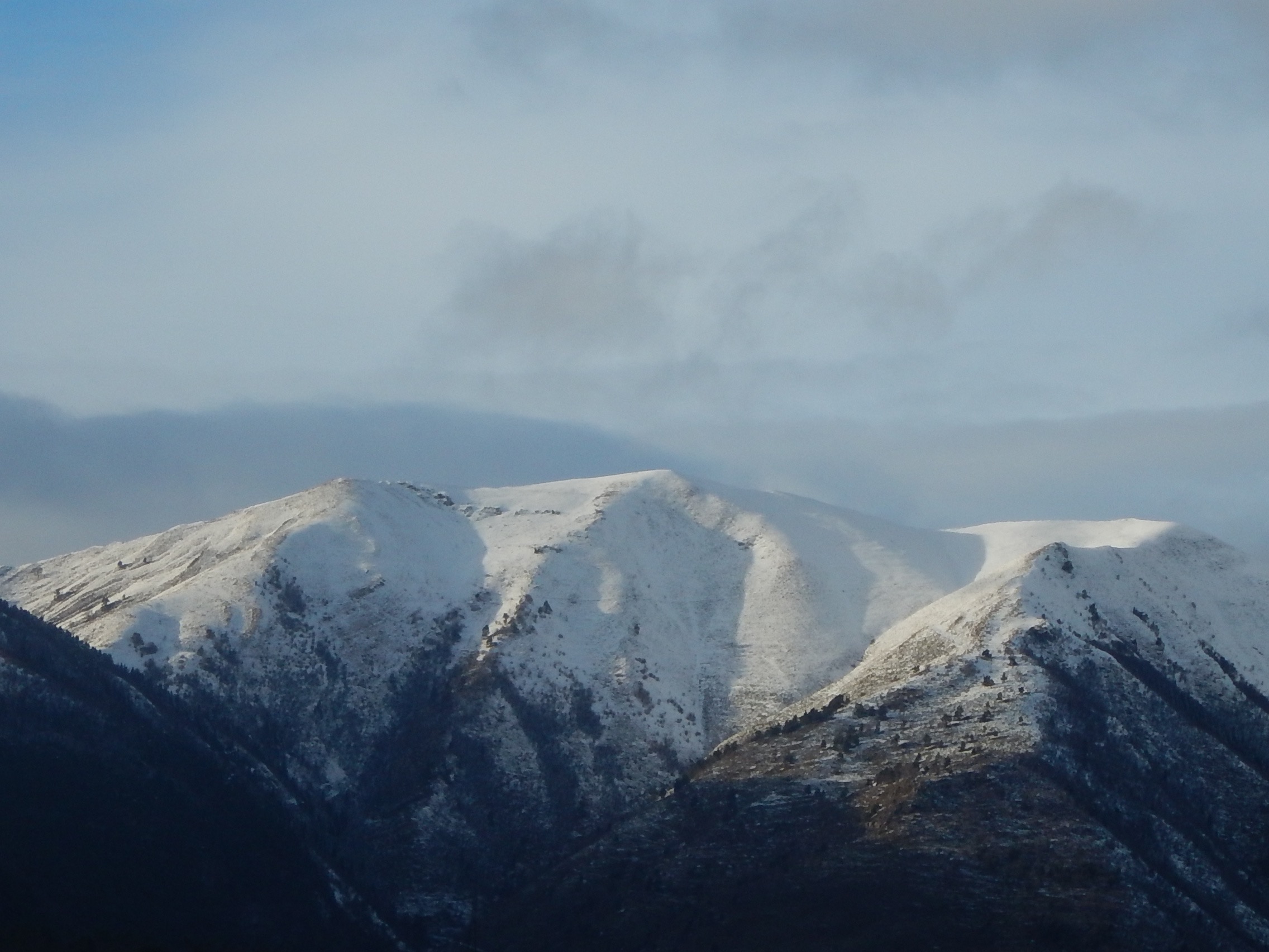 Monte Mangiabò innevato