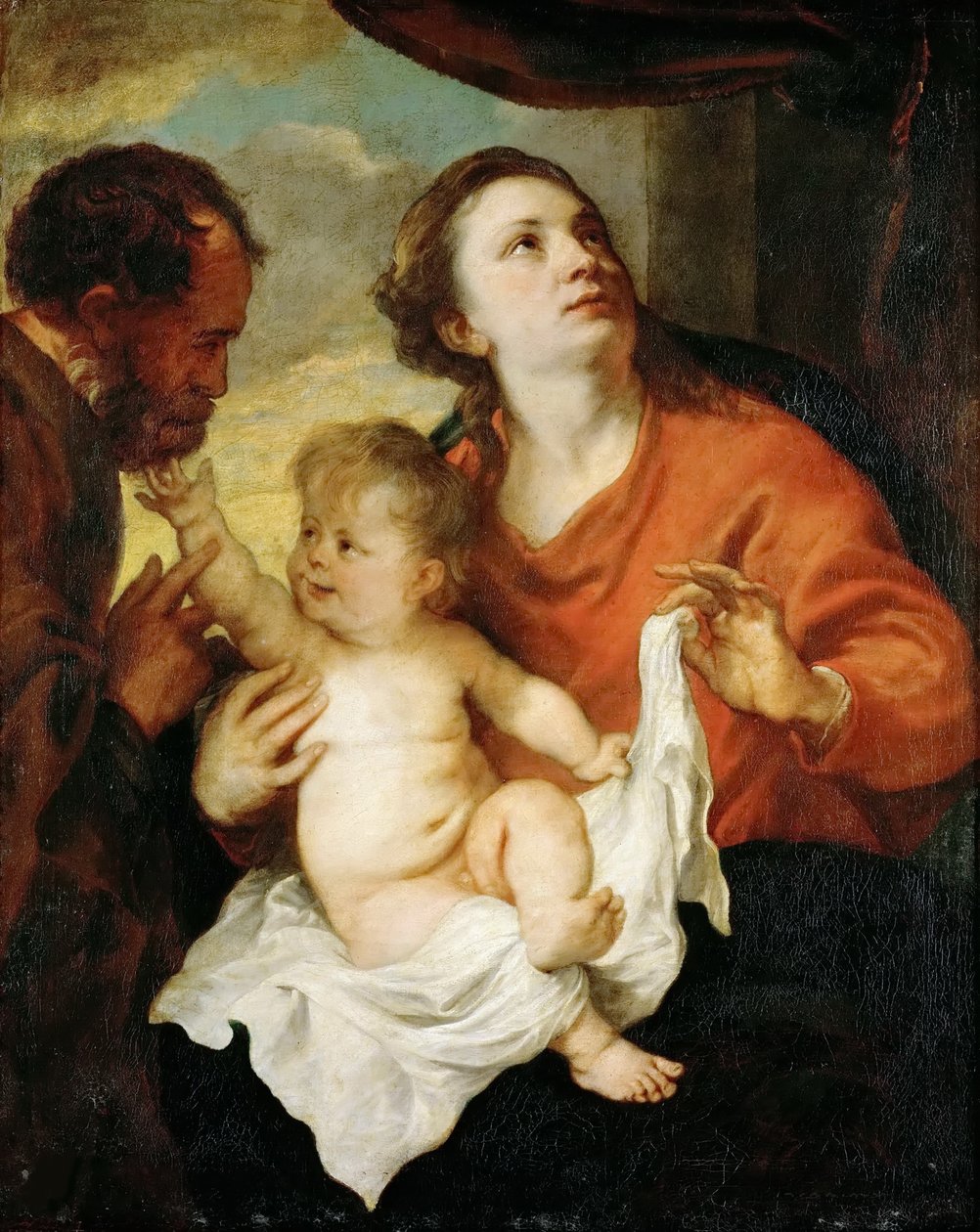 Anthony van Dyck The Holy Family ca 1627 (MeisterDrucke 797742)