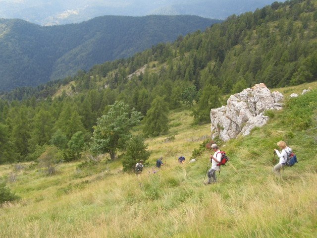 Discesa pian cavallo